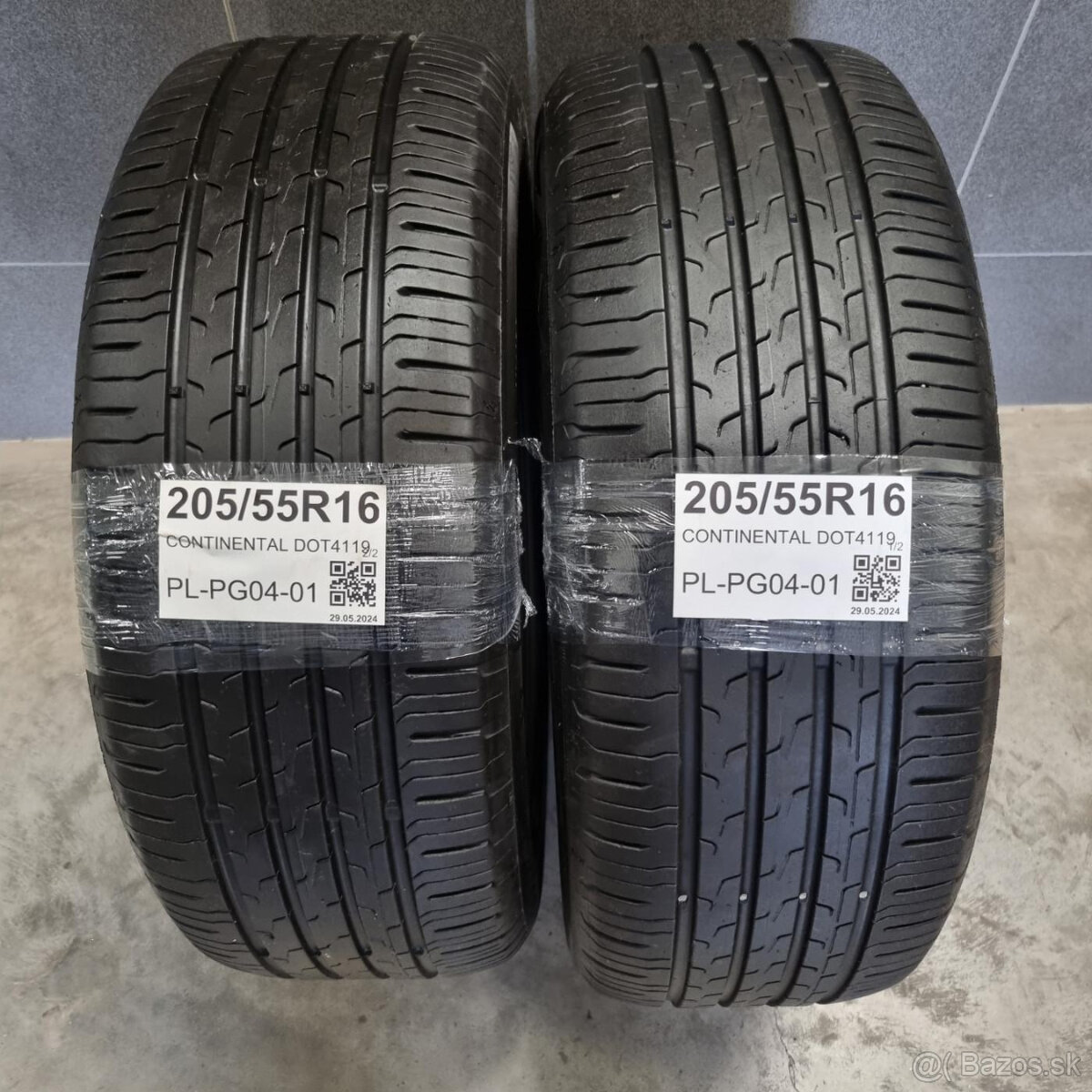 Letné pneumatiky 205/55 R16 CONTINENTAL DOT4119