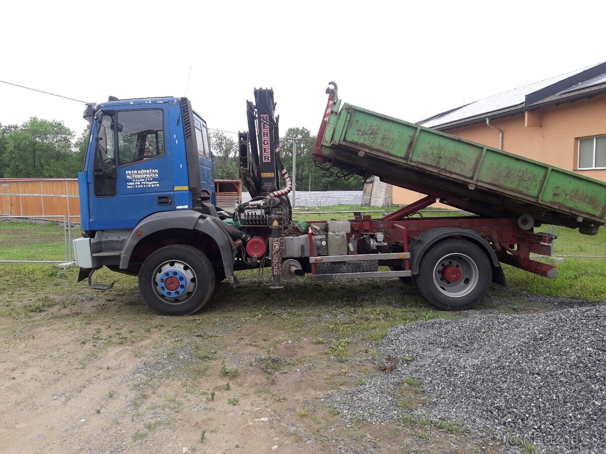 IVECO Eurocargo 95W15, 4x4 kontejner s H.R.