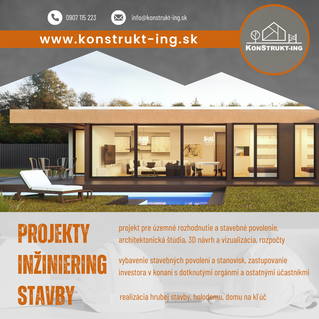 Projektant / architekt / 3D vizualizácie / inžiniering /