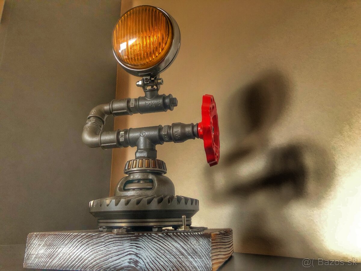 Industriálna lampa - STEAMPUNK III