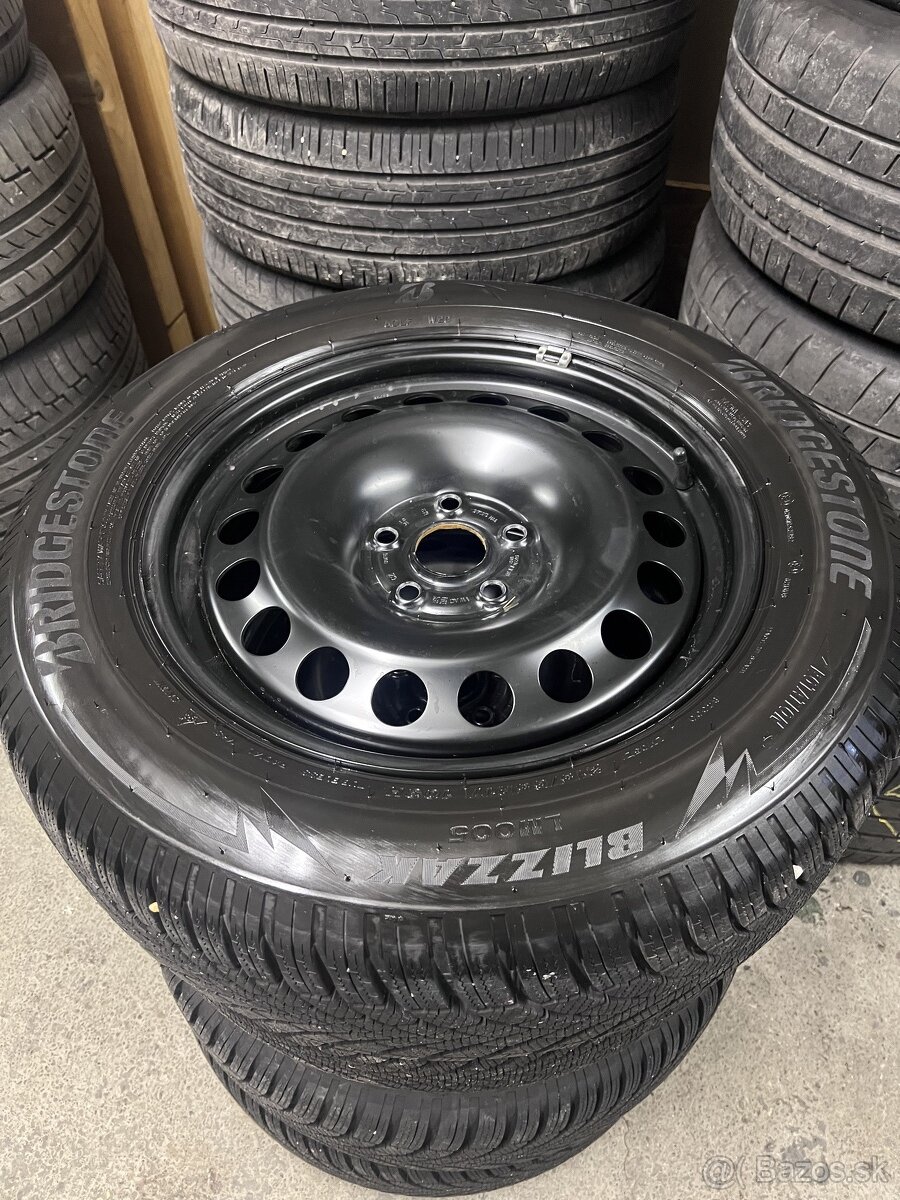 215/65R17 Zimná sada Bridgestone Blizak LM005 6,5jx17,ET 38