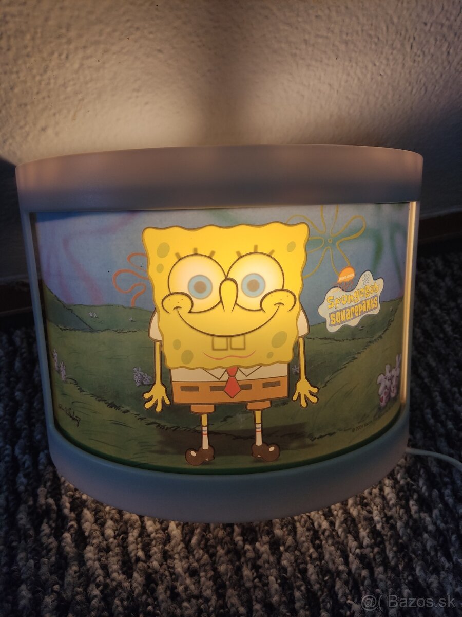 NOČNÁ  LAMPA  SPONGEBOB