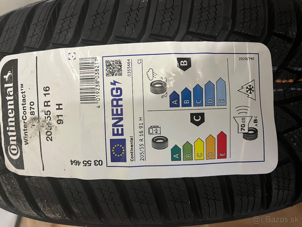 Nove zimne pne Continental 205/55 R16