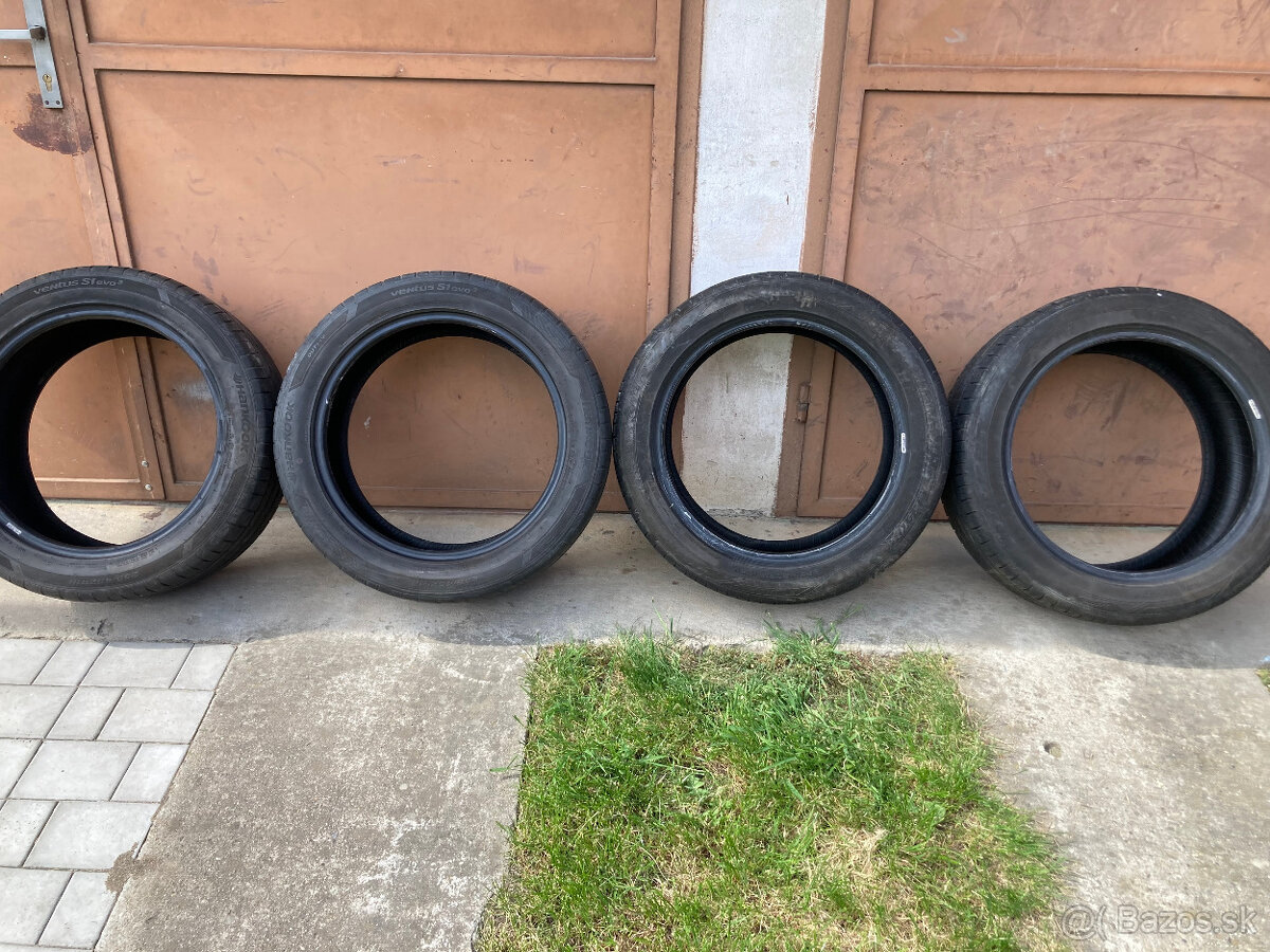 Predam pneu 255/45 R18 Hankook a Falken