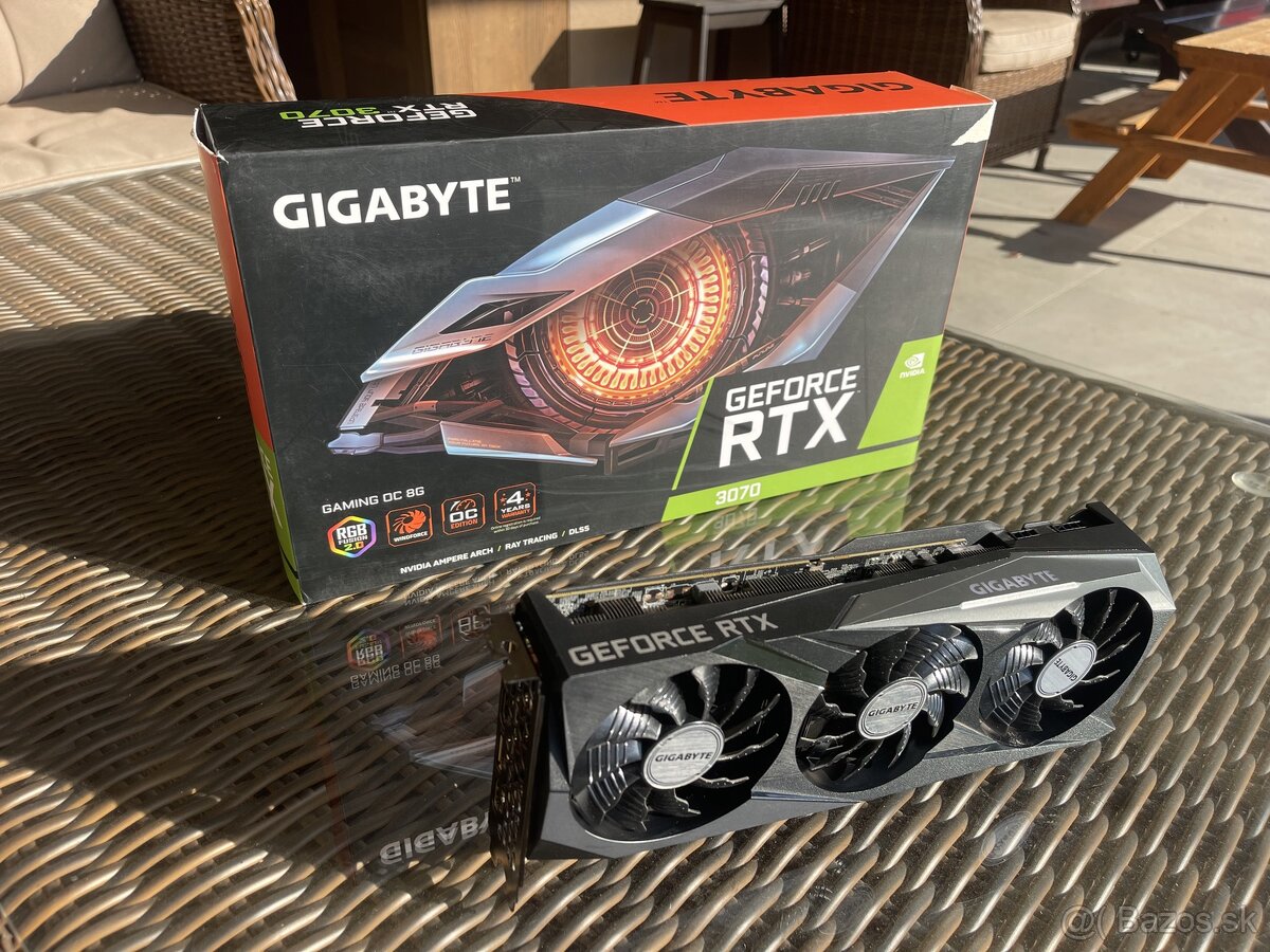 RTX 3070 Gigabyte Gaming OC 8GB