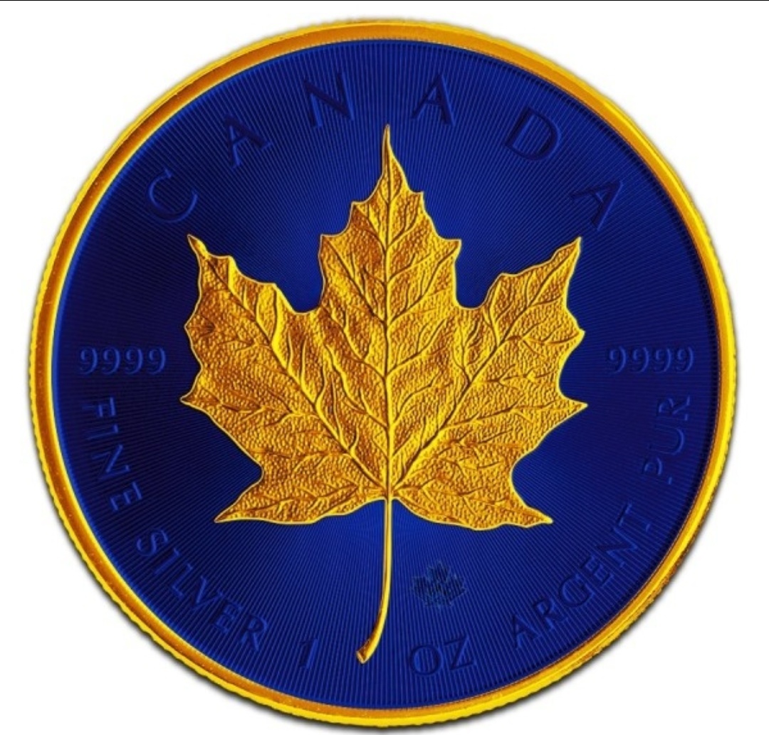 Investicne striebro mince minca Maple Leaf 100 ks svet