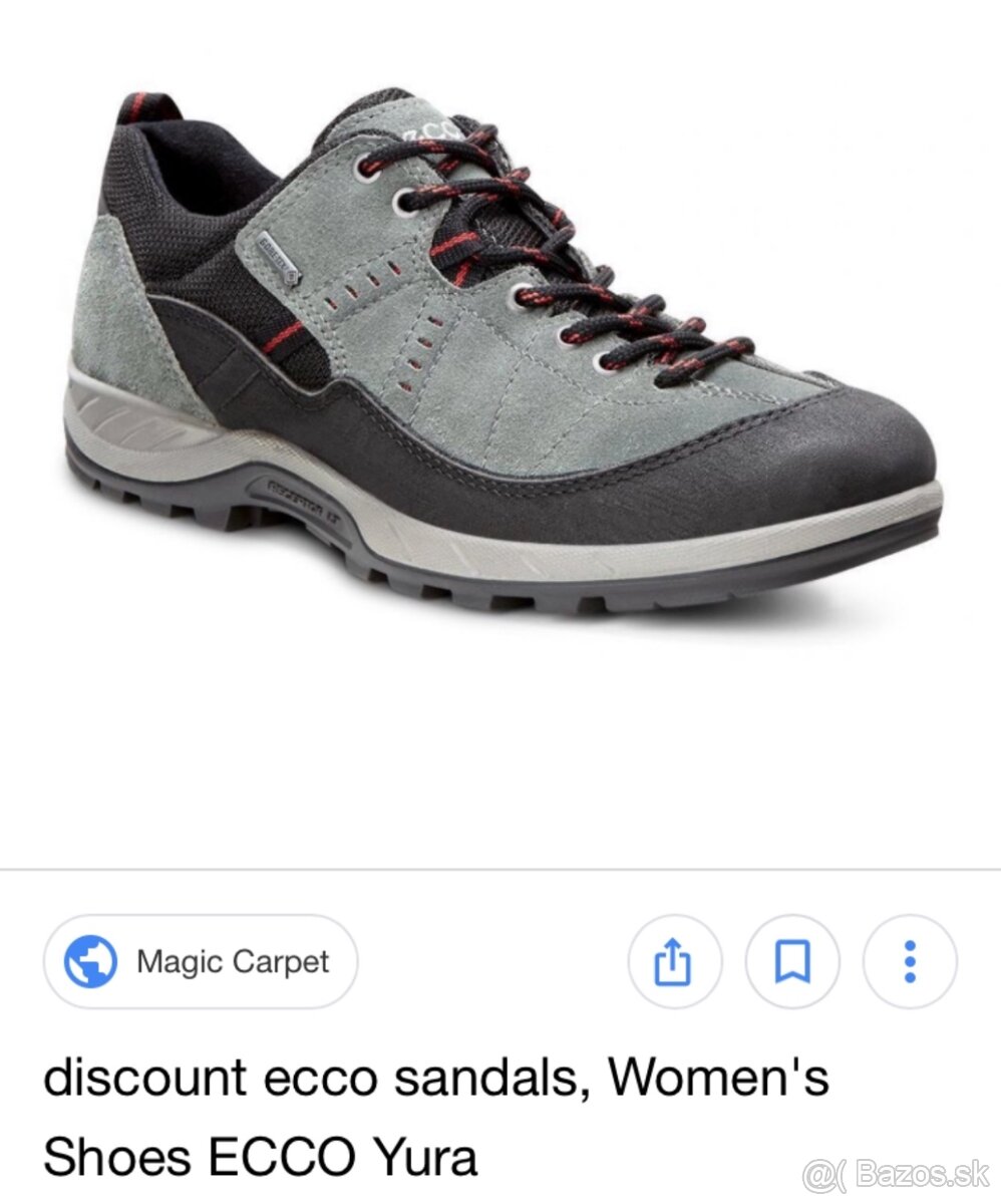 Ecco topánky 42 goretex