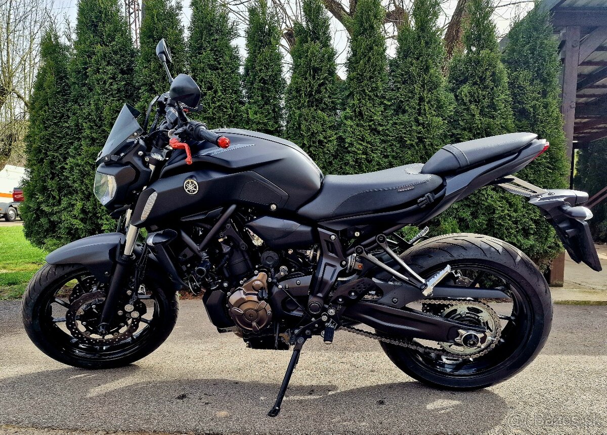 Yamaha mt07 55kW