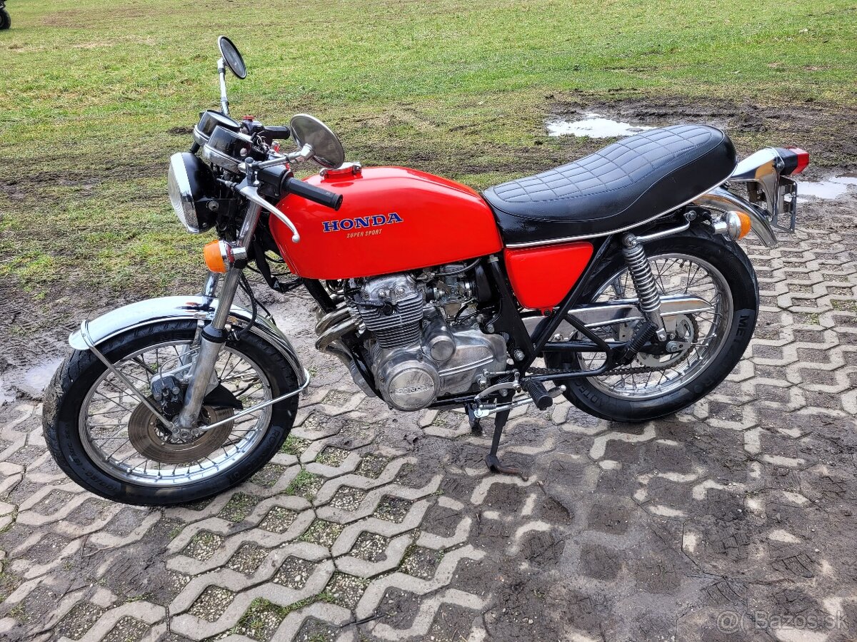 Honda CB 400 Four supersport 1977, doklady