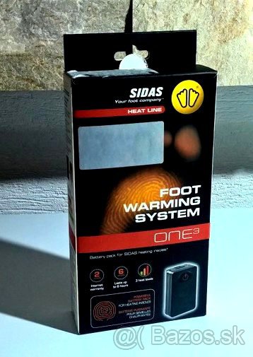 SIDAS WARMING SYSTEM ONE3 PC:259EUR Vyhrievanie Lyžiarok