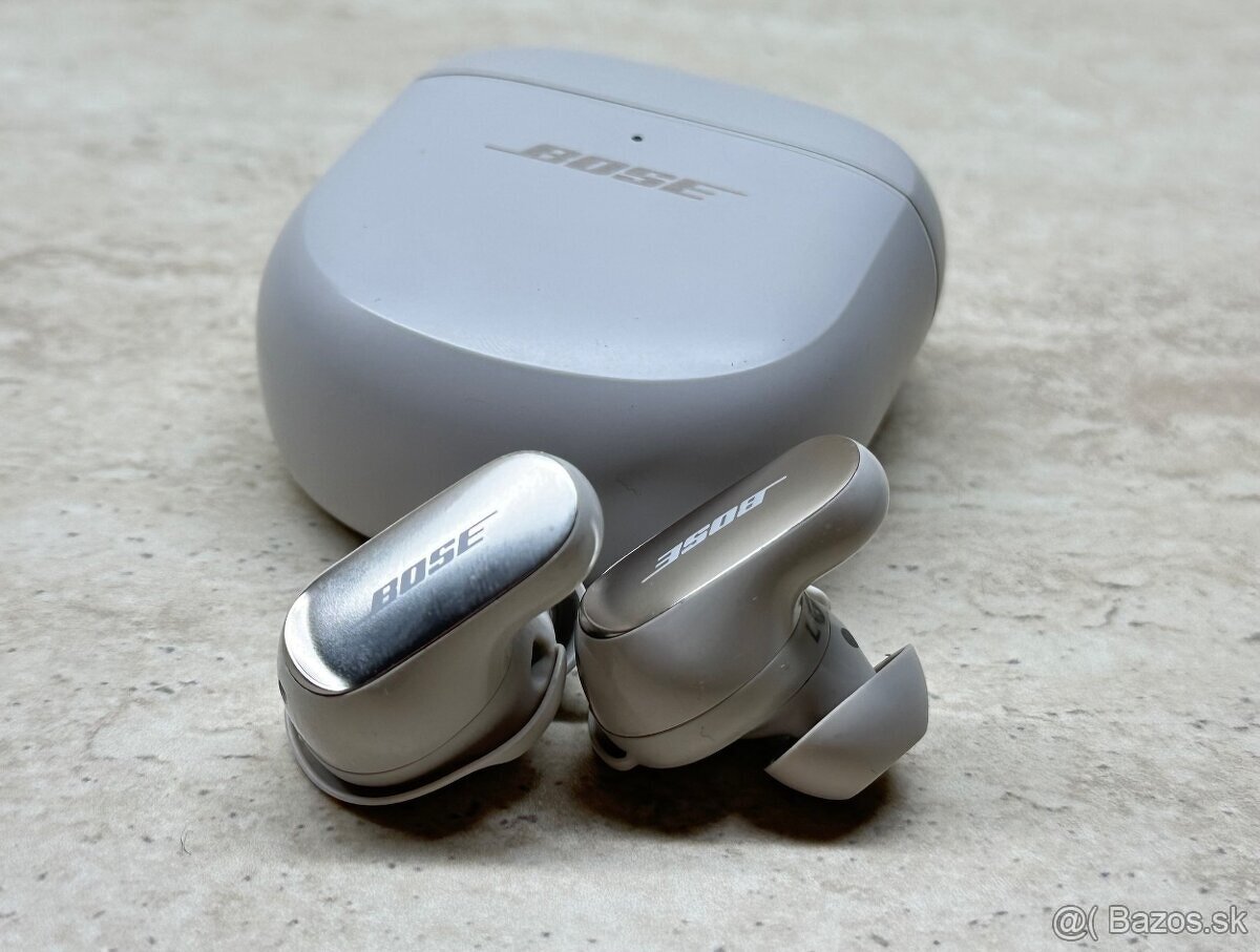 BOSE QuietComfort Ultra Earbuds, biela