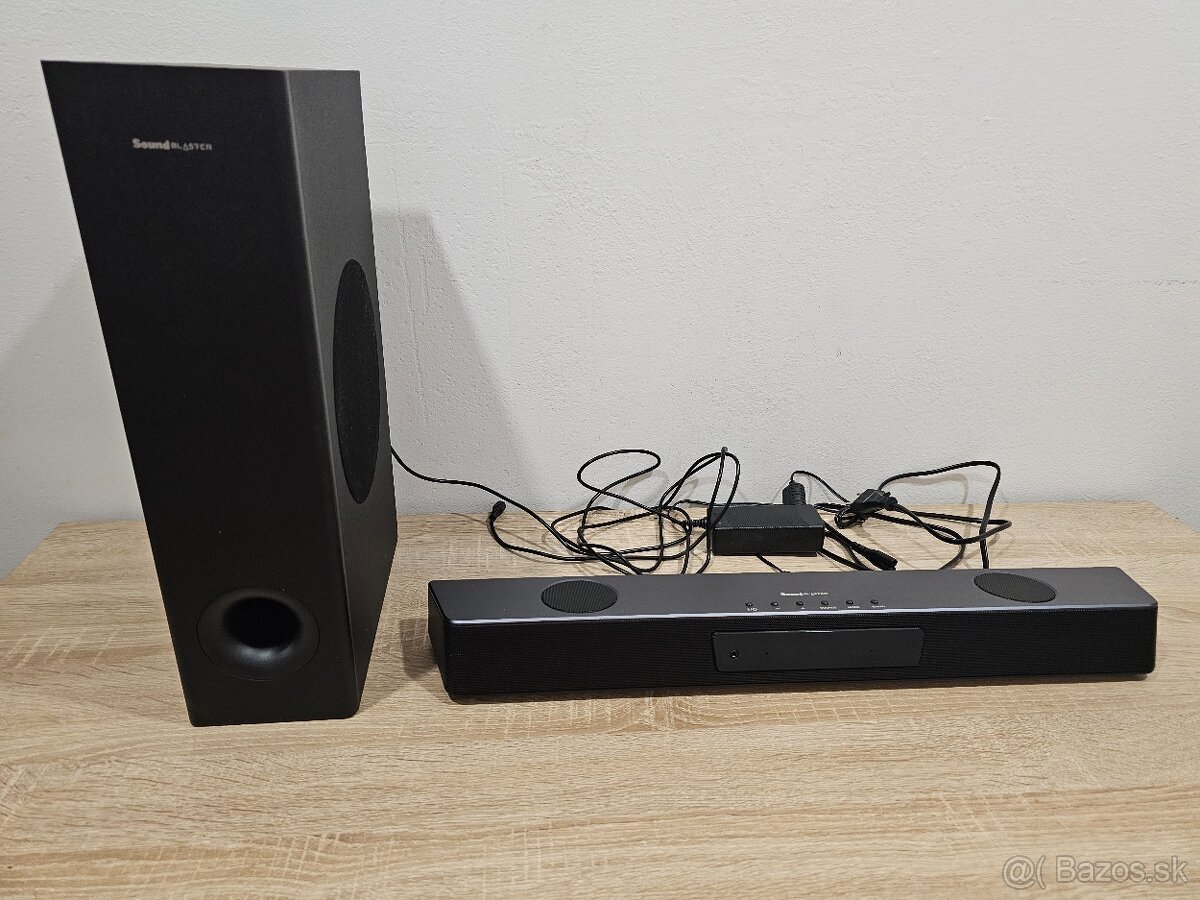 Kvalitný herný soundbar Creative Sound Blaster KATANA V2X