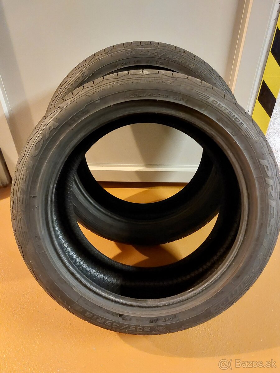 2x letné Debica 235/45r18