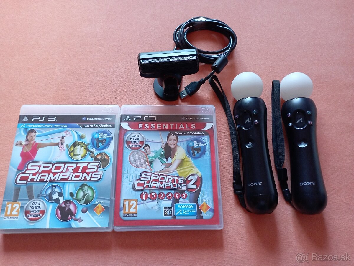 PS MOVE set na Playstation 3