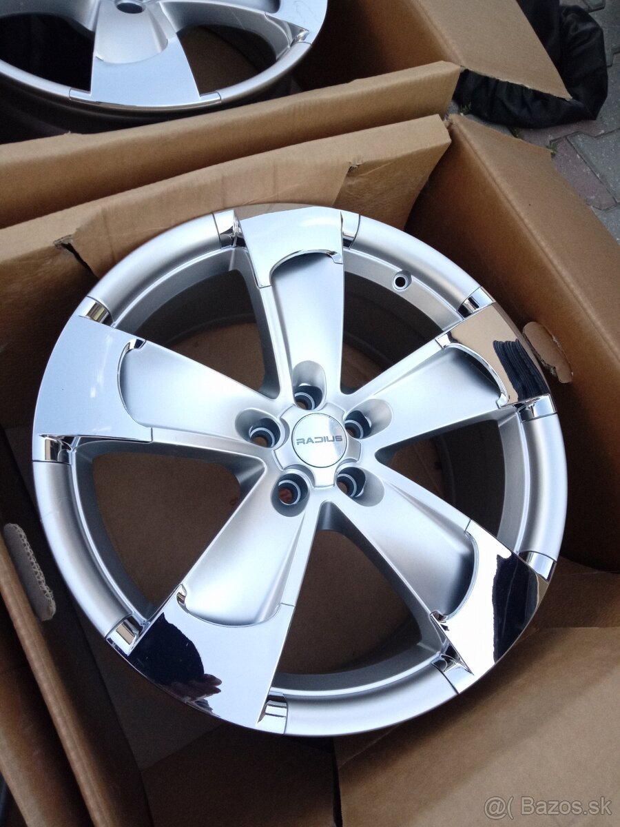 18"5x100 AUDI, VW, ŠKODA, SEAT, TOYOTA, SUBARU hliník.disky