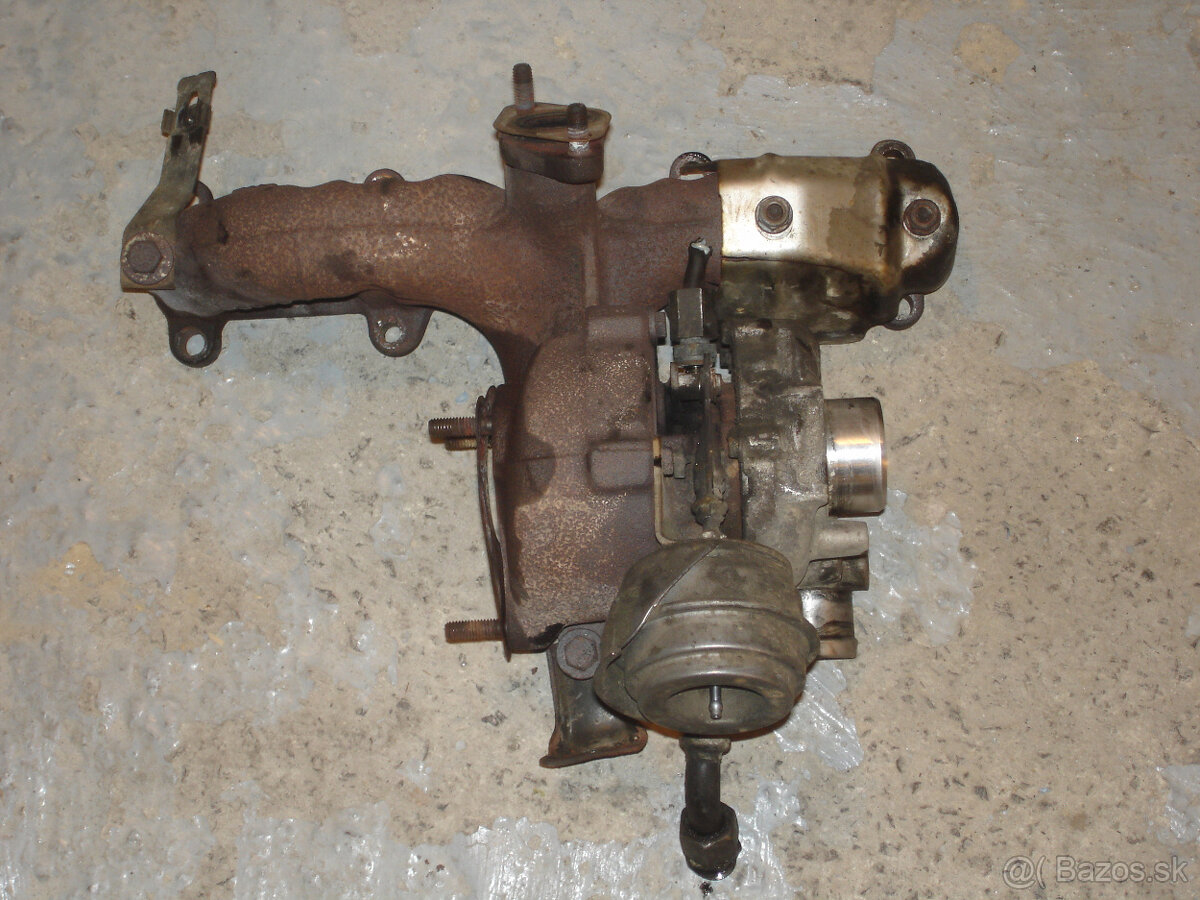 turbo , turboduchadlo 1,9 tdi 77kw octavia 2, škoda diely