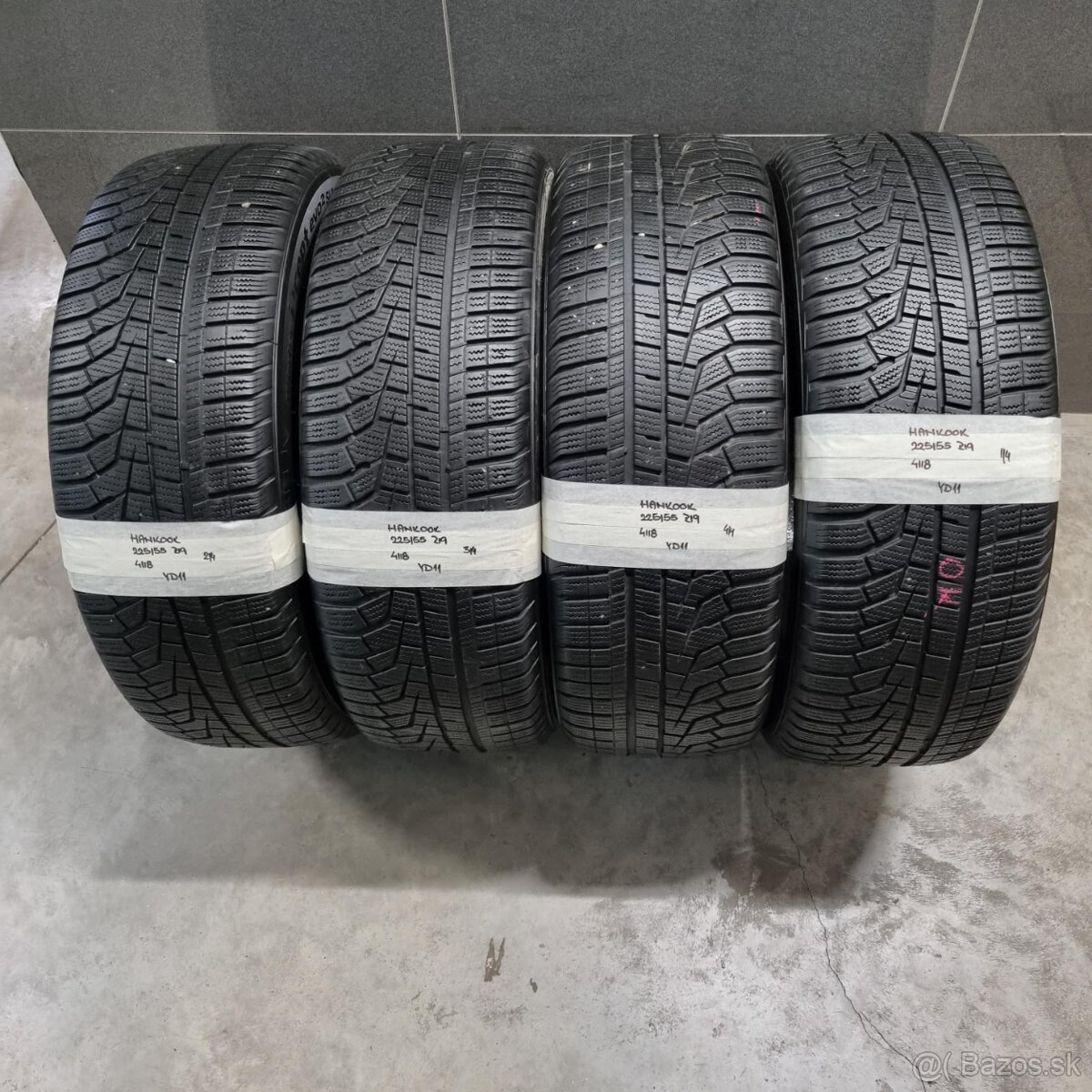 Zimné pneumatiky 225/55 R19 HANKOOK DOT4118