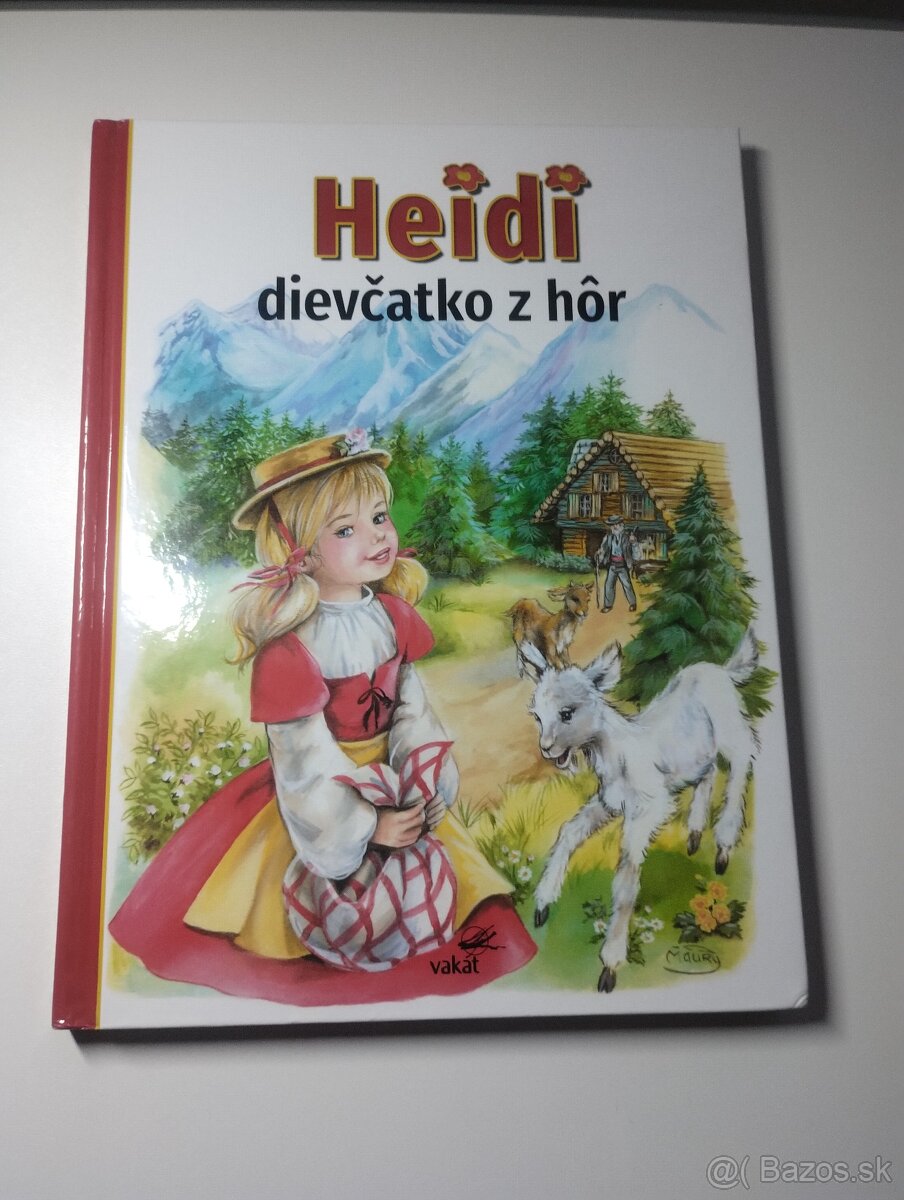 Zvierací záchranári 3 knihy, Heidi dievčatko z hôr