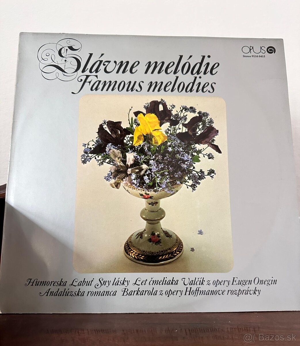 Various – Slávne Melódie (1978, LP, Opus)