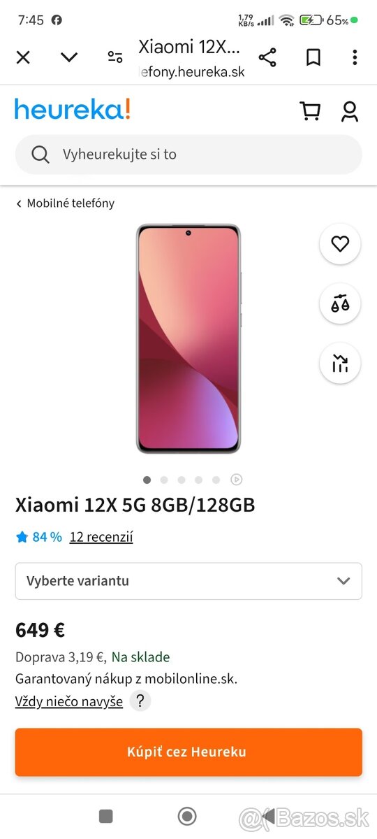 Xiaomi 12x výmena za PS4 pro