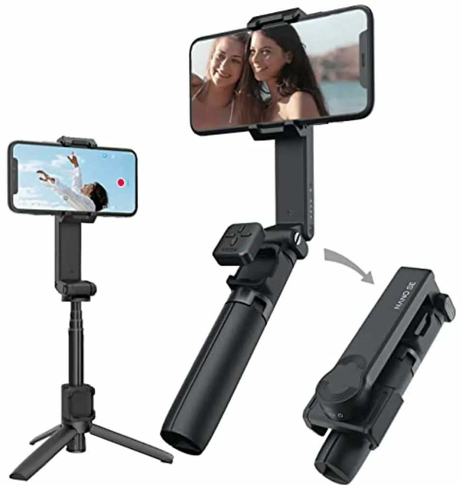 Stabilizator a selfie stick 2v1 Moza Nano SE