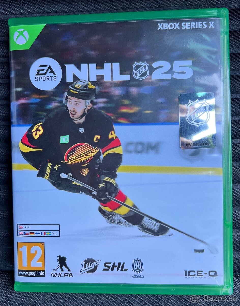 Nhl 25 CZ XBOX AJ PLAYSTATION