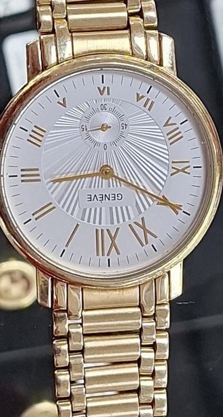 Zlate hodinky Geneve 14kr.zlato 585