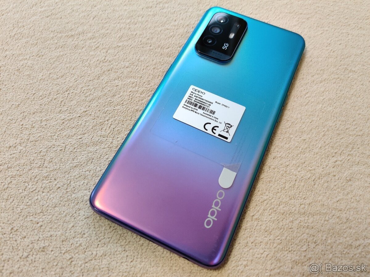 Oppo A94 - 5G..  8gb+3gb/128gb.  Modrá fialová metalíza.