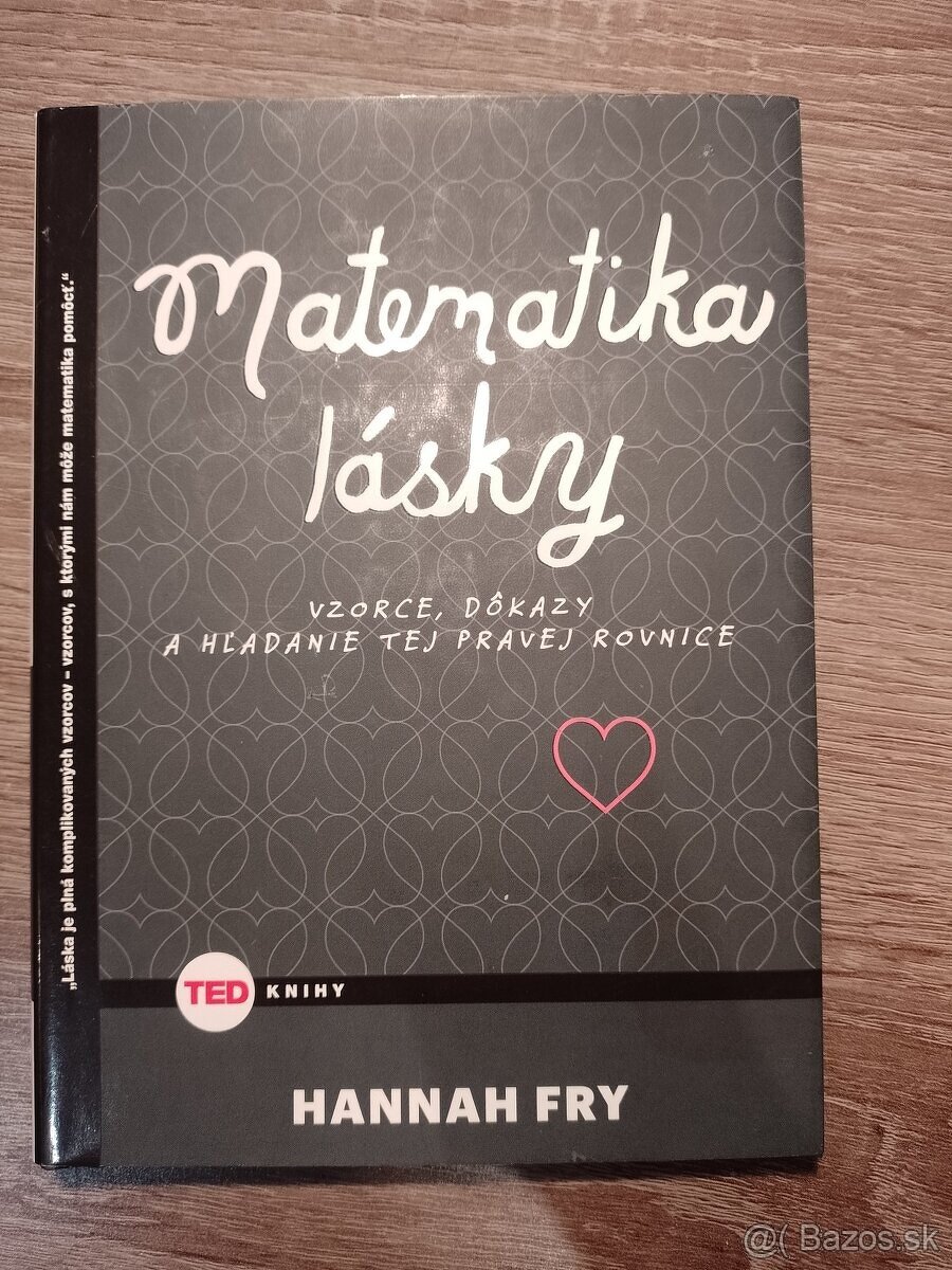 Matematika lásky - knihy TED