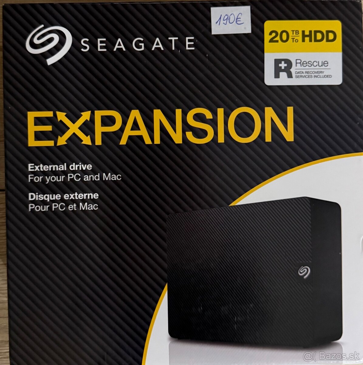 Predám nový SEAGATE EXPANSION DESKTOP