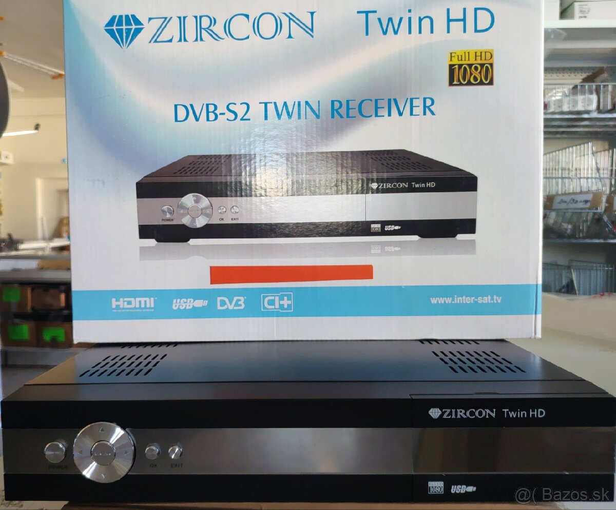 Zircon twin HD + Irdeto CI+ modul