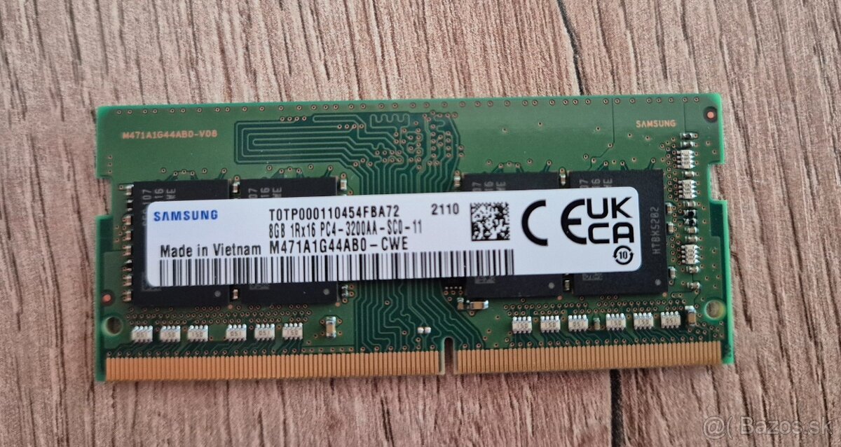 Ram DDR4 8Gb