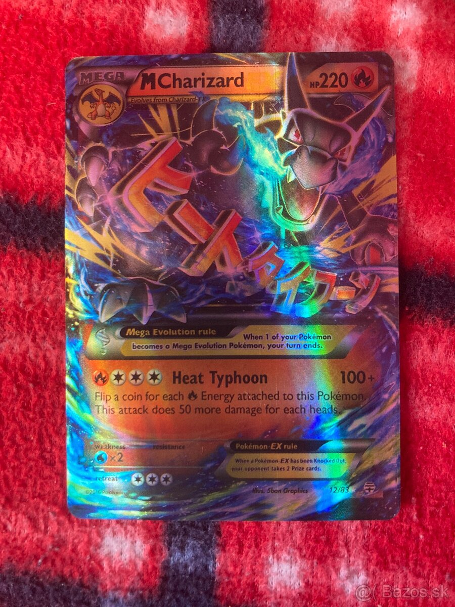 Pokémon TCG Mega-Charizard-EX Generations 12/83 Holo Holo Ra