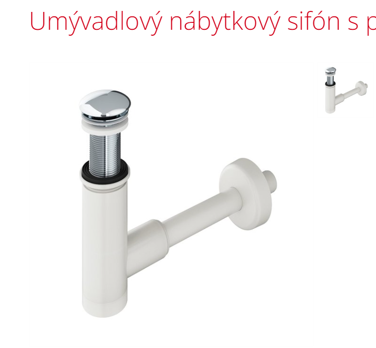 RAVAK_Umývadlový nábytkový sifón s pevnou piletou_2x