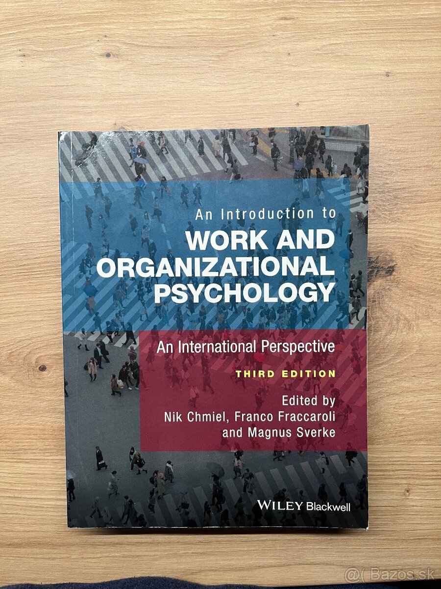 An Introduction to Work and Organizational Psychology