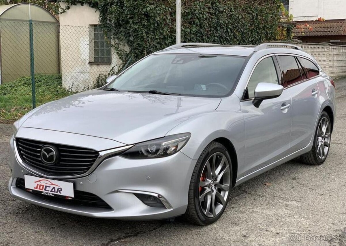 Mazda 6 2.2D KLIMA TEMPOMAT NAVI KŮŽE nafta manuál 129 kw