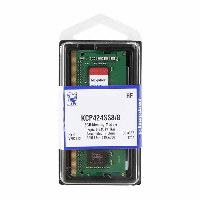 Kingston DDR4 8GB box 25 kusov - nové