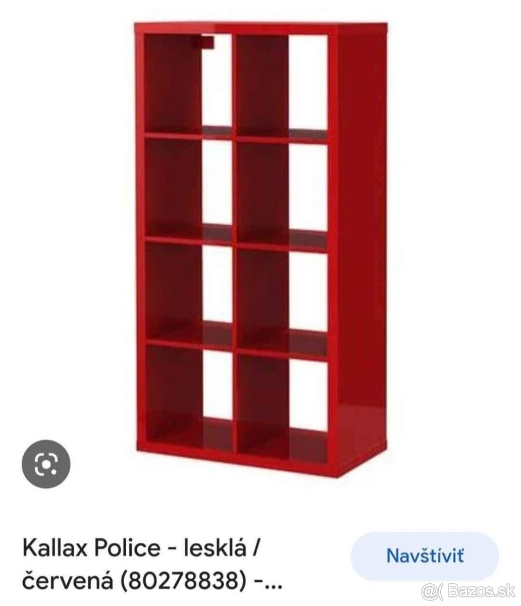 Ikea regal - knižnica