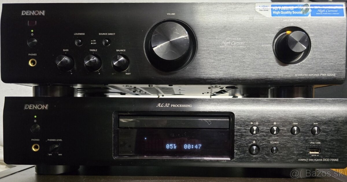 DENON set PMA-520AE + DCD-720AE