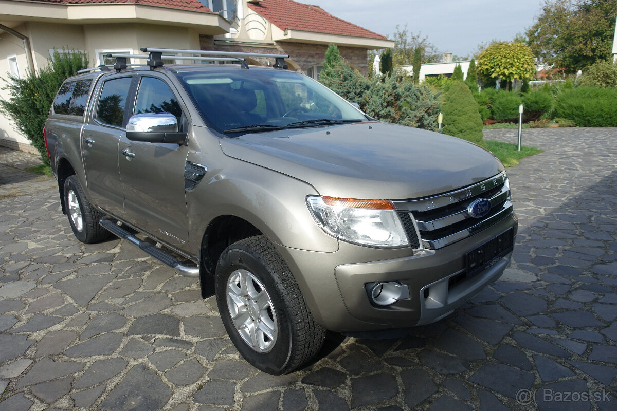 Ford Ranger 2.2 TDCi 150k DC 4x4 LIMITED A/T, 110kW, 4d.