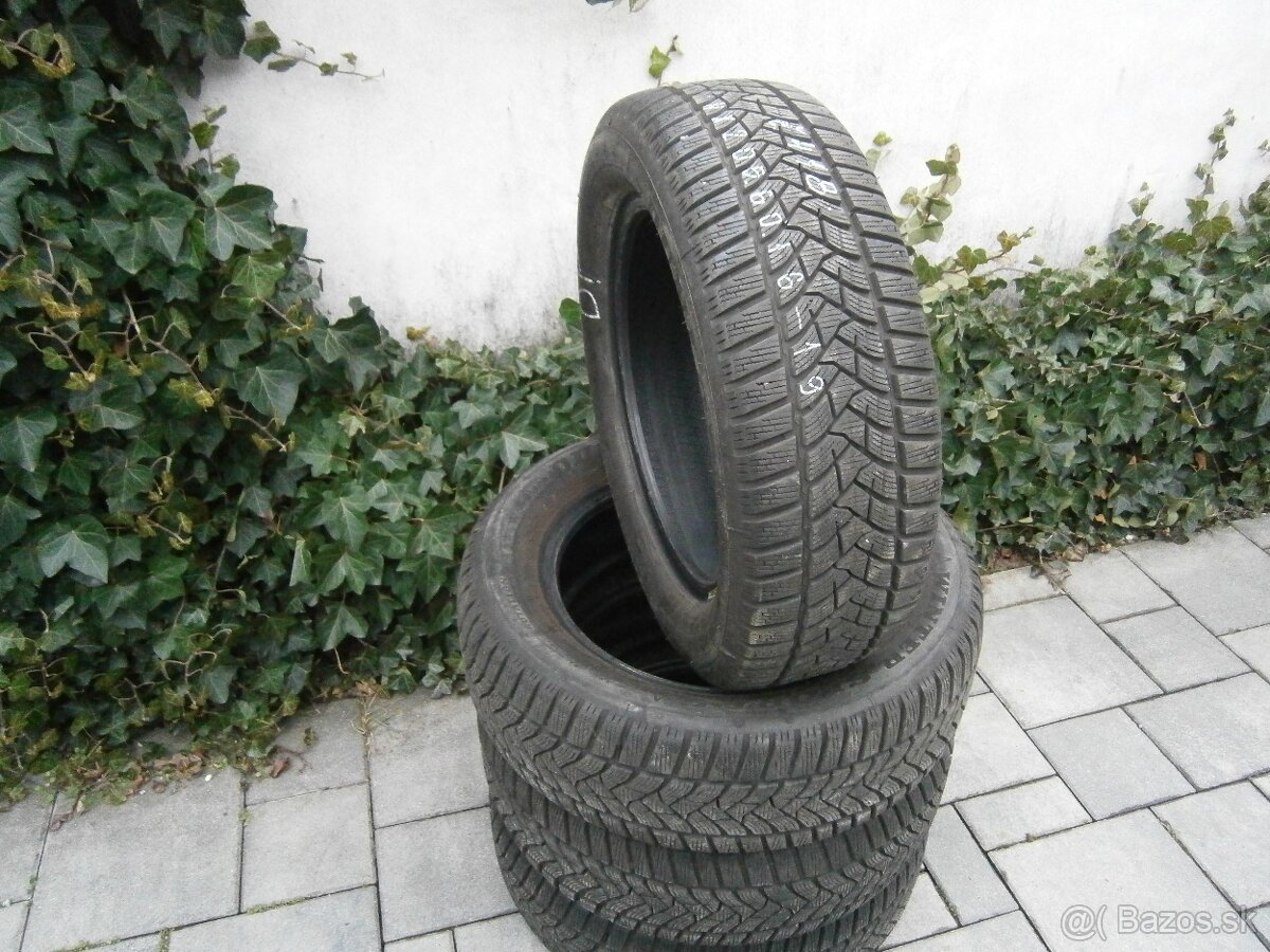 Predám 4x zimné ako nové pneu Dunlop 205/60 R16 92HXL