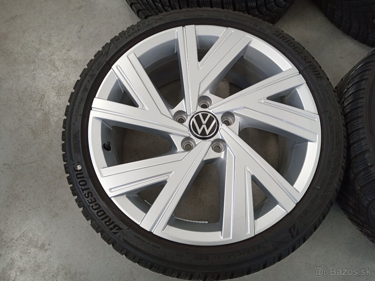 4ks zimne ALU 5x112 R18 7,5J ET51 Original VOLKSWAGEN