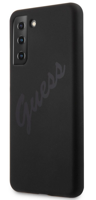 Guess Silicone Vintage zadný kryt pre Samsung Galaxy S21