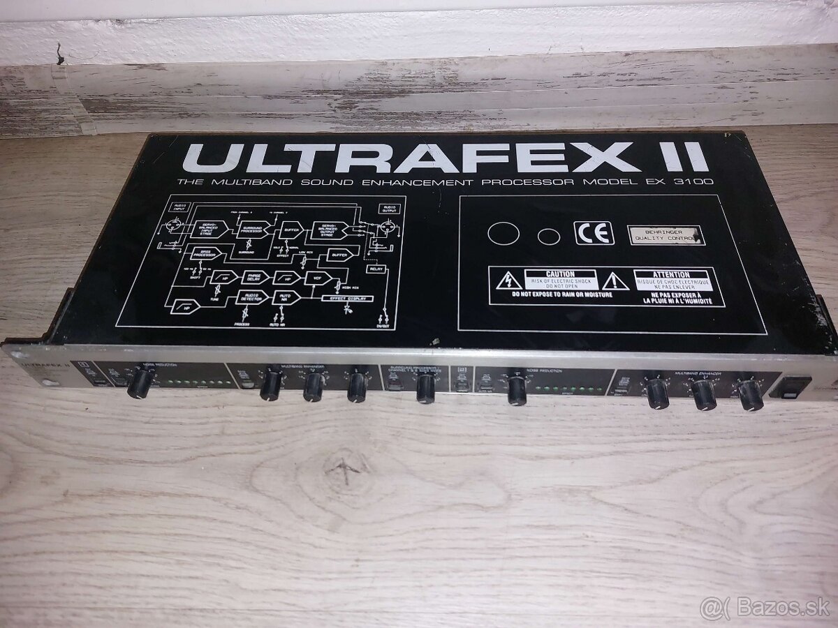 zvukový procesor Behringer Ultrafex II