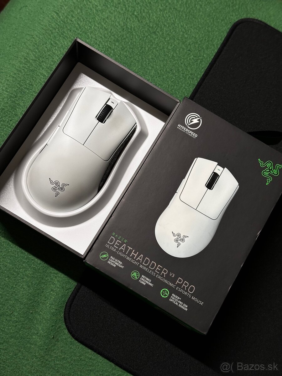 Razer Deathadder v3 Pro s 8kHz recieverom