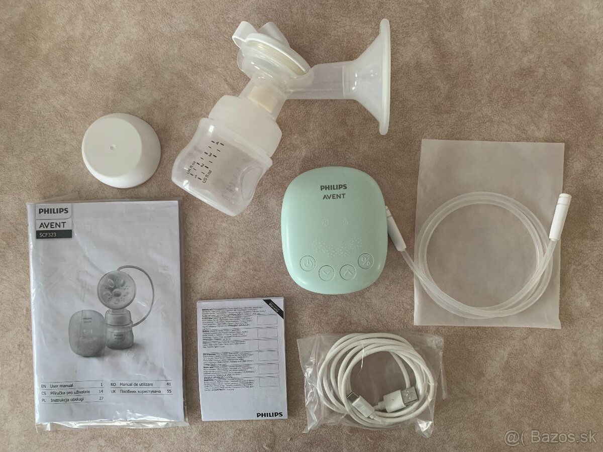 PHILIPS AVENT Elektronická odsávačka mlieka essential SCF323