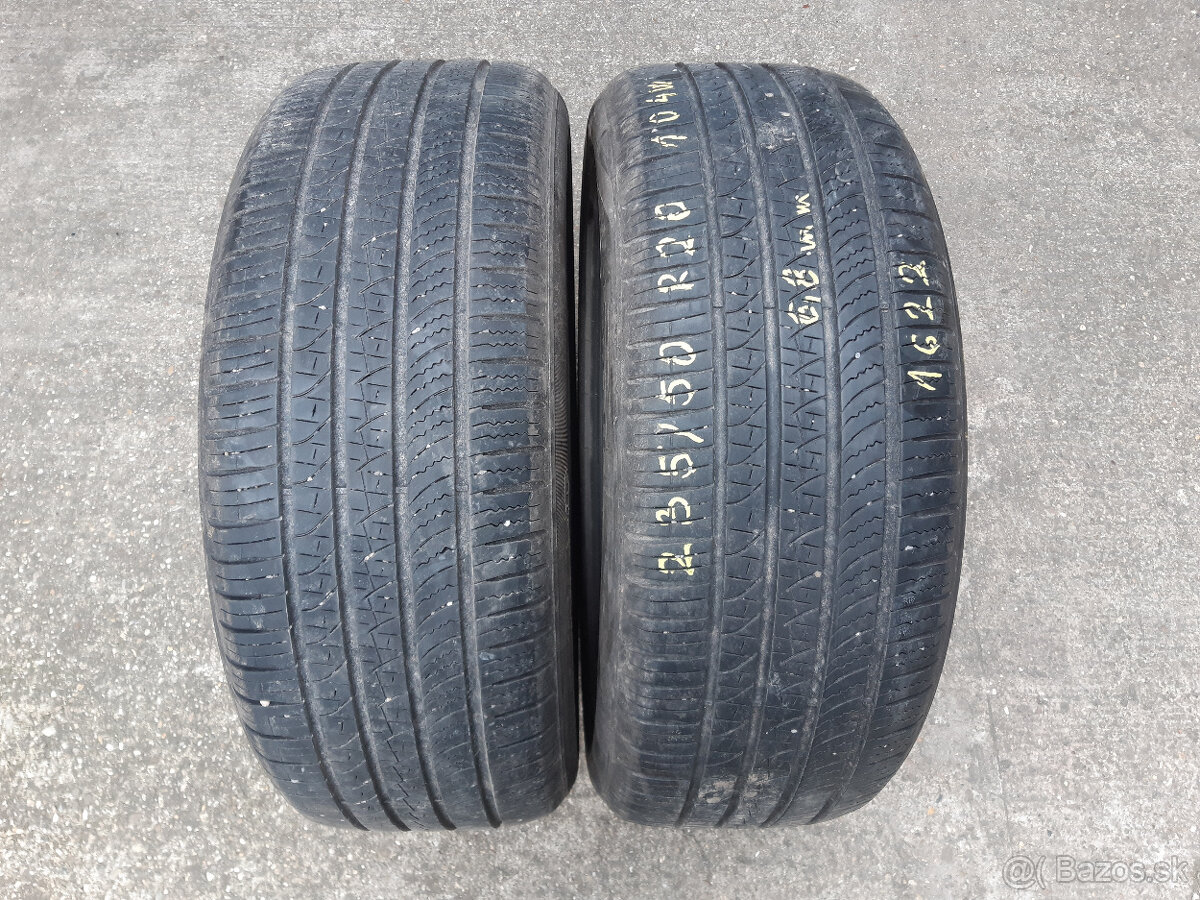 235/50 R20  -2 kusy celoročné Pirelli