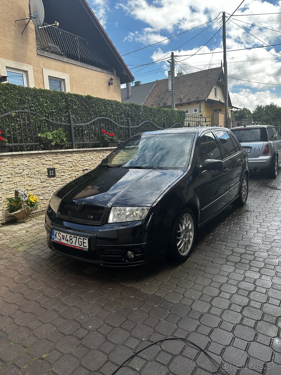 ŠKODA FABIA RS 1.9TDI 96KW