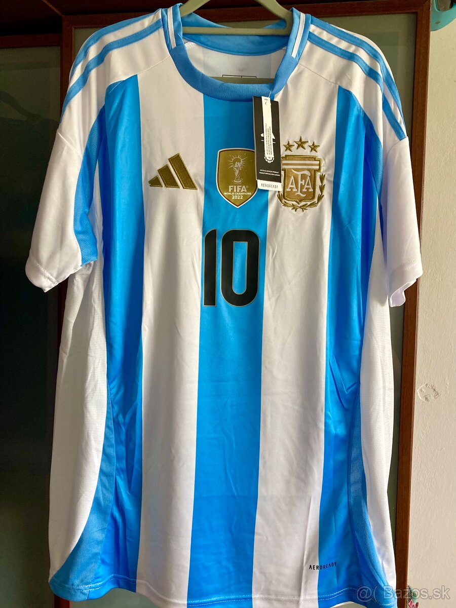 Futbalovy dres Messi Argentina Copa America 2024