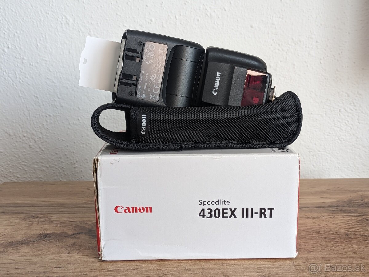 Canon Speedlite 430EX III-RT